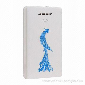 Portable Power Bank with 5,000mAh Capacity, Suitable for iPhone/iPad/Digital Camera/PSP/Tablet PC